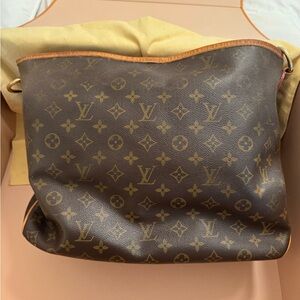 **Discontinued** Louis Vuitton Monogram Brown Shoulder Bag